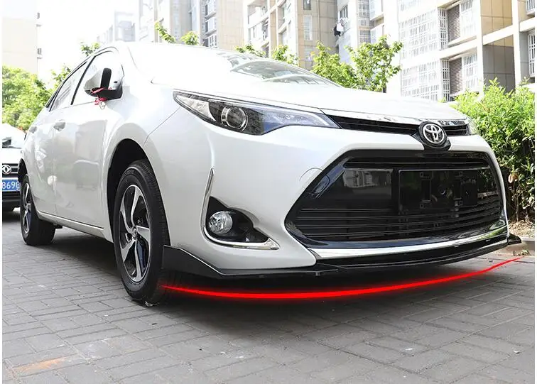Для Toyota Corolla Body kit спойлер- для Левина ABS задний спойлер передний бампер диффузор защитные бамперы