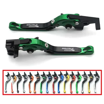 

For MV Agusta Brutale 800 RR 800RR 2014 2015 2016 Motorcycle Adjustable Clutch Brake Levers Folding Extendable Aluminum 16 color