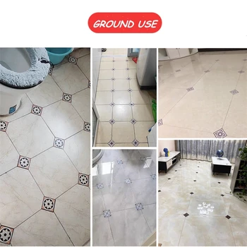 

Spot Wholesale Square 11*11cm Ground Transfer Paper Wall Stickers Self-Adhesive Waterproof And Moisture-Proof