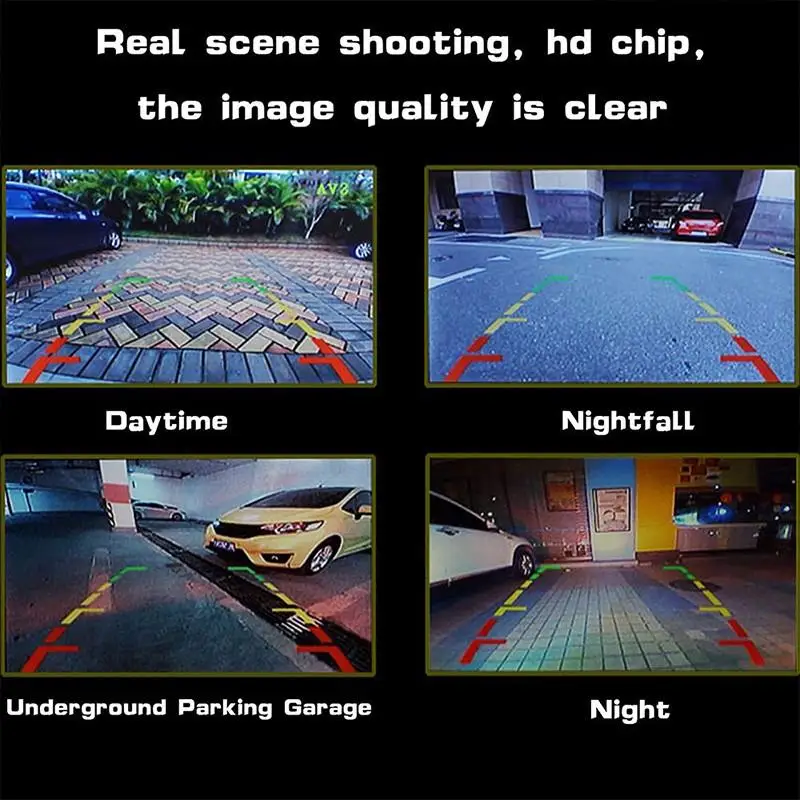 HD Car Rear View Camera Upgrade Reversing Vehicle Camera For Car Reverse Camera 170 Degree Wide Viewing Angle Parking Cameras