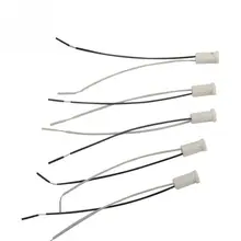 5 шт./10 шт. G4 База g4 розетка специальные керамические g4 держатель головки провода разъем G4 Керамическое Основание патронов 250 В 2A