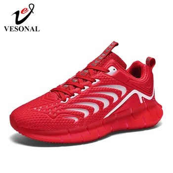 

VESONAL 2020 Spring Men Sneakers Shoes Breathable fashion Male Walking Footwear street hip hop Casual Comfortable Lightweigh