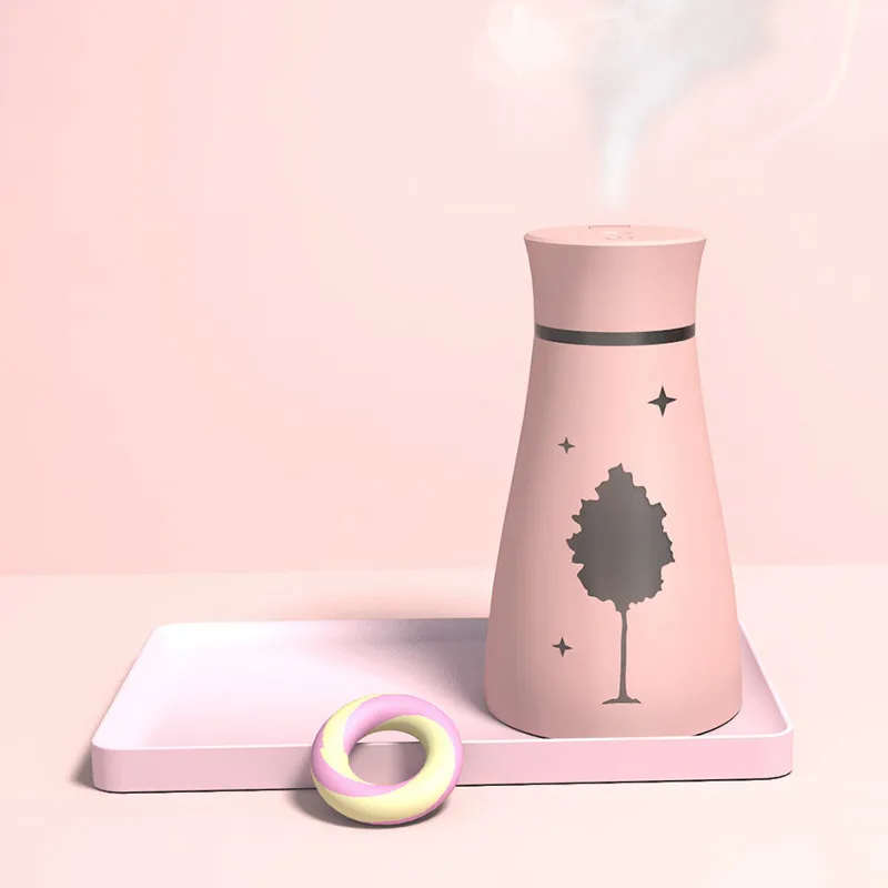 

2pcs/set Aroma Diffuser 200ml Maple Leaf USB Air Humidifier LED Lights Mist Maker Mini Office Desktop Air Purifier