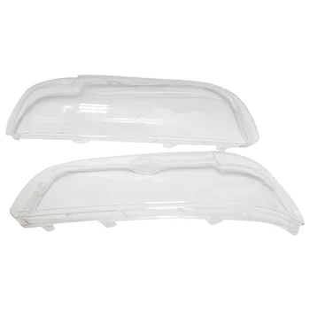 

Hot One Pair Clear Glass Lens Headlight Cover Shell Headlamp Lense 6312837530 63128375302 for Bmw 5 Series E39 518 520 523 52