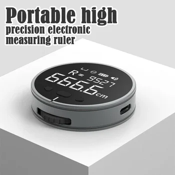 

Portable Electronic Measuring Ruler Straight and Curved Surface Rolling Measurement Cylindrical Irregular Surface Multifunctiona