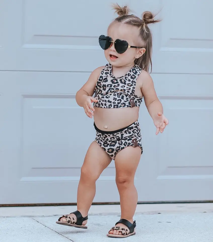 baby cheetah bathing suit
