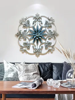 

Wall Decoration Crafts Wall Hanging Pendant Home Livingroom Hotel Office Wall Sticker Mural Ornaments Decor Wrought Iron Modern