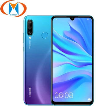Перейти на Алиэкспресс и купить Глобальная версия Huawei P30 Lite мобильный телефон 6 ГБ ОЗУ 128 Гб ПЗУ две sim-карты тройной задний 24MP + 8MP + 2MP 32MP 6,15 дюймAndroid 9 4G телефон