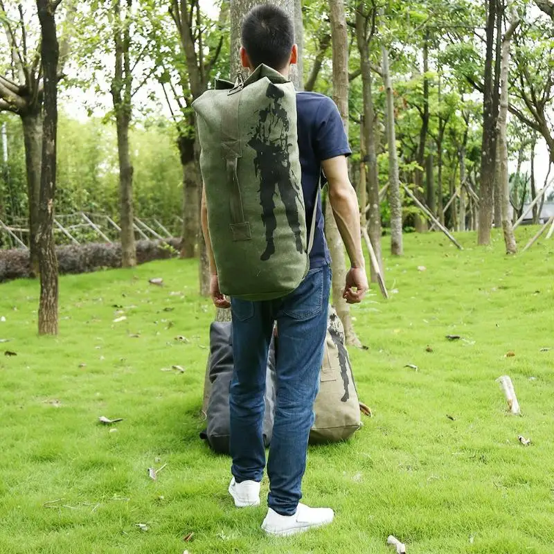 Мужская сумка для путешествий, армейская сумка-мешок, многофункциональный рюкзак, военные брезентовые рюкзаки, большие спортивные мужские сумки на плечо, новинка