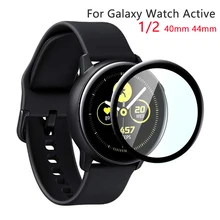 Для samsung Galaxy Watch Active 2 44 мм 40 мм Спортивная 3D HD полноэкранная защитная пленка Active 2 Аксессуары для часов Galaxy watch glass