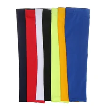 1 шт. дышащие велосипедные рукавицы для улицы, баскетбольные гетры для бега, защита от солнца, Компрессионные Рукава