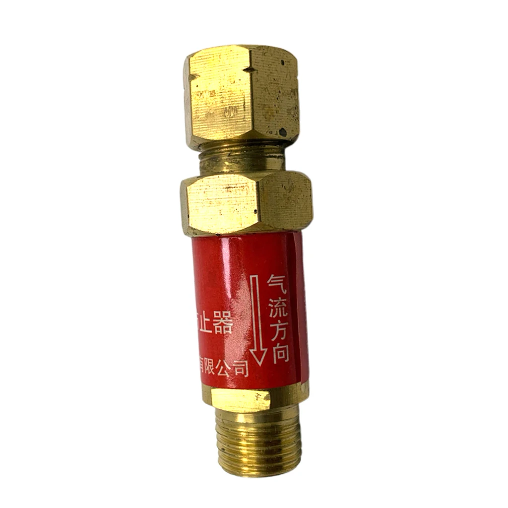 Oxygen Acetylene Flashback Arrestors Set Regulator End 19mm Threads