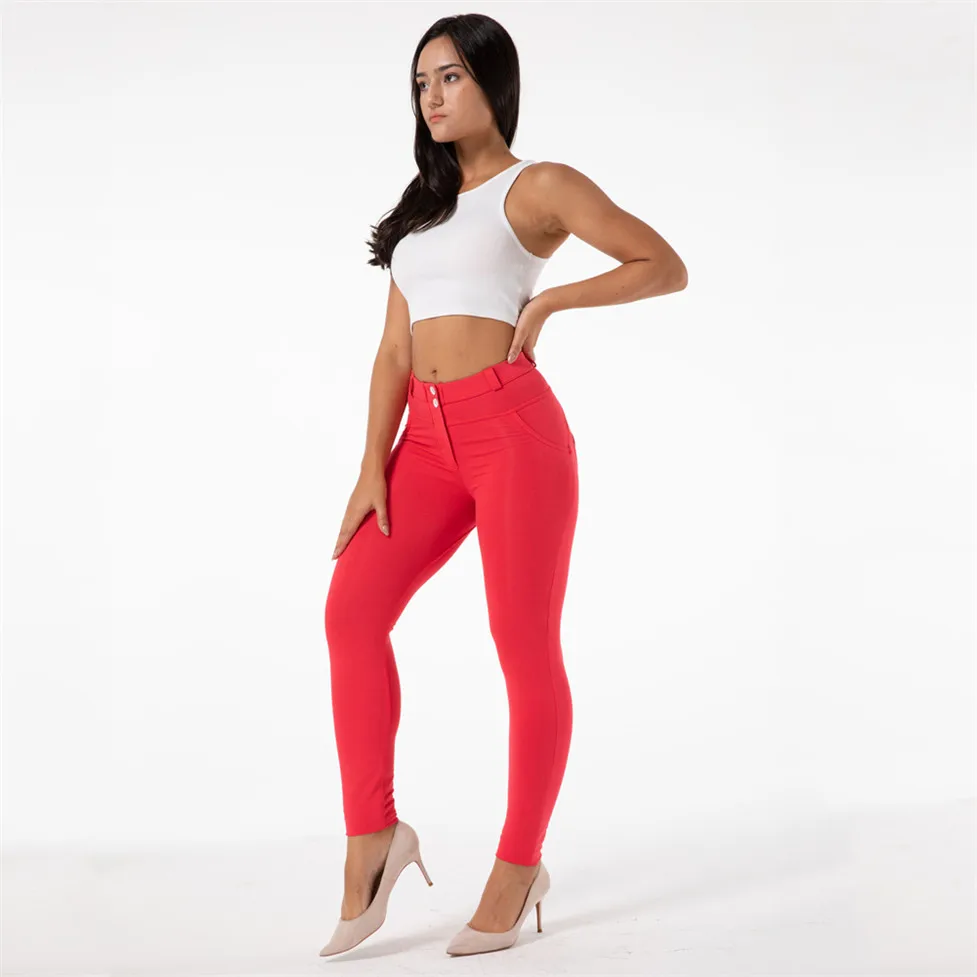 Melody Wear Workout Tight Cheap Red Leggings Fitness Women's Athletic  Leggings Skinny Yoga Pants Women