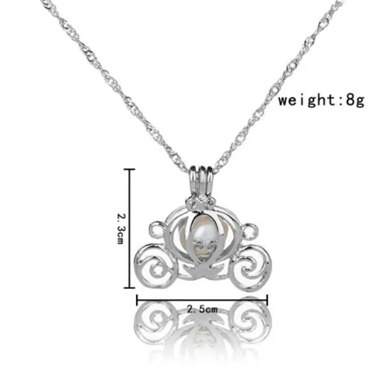 Мы натуральный пресноводный устричный жемчуг ожерелье для женщин Мода звезда цветок лотоса Сова Подвеска на серебряной цепочке колье ожерелье ювелирные изделия - Окраска металла: Q