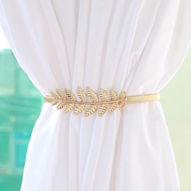 ⚡️Metal Curtain Clip Tieback Buckle Clips Curtain Holders Golden Silver Color Leaves Bow Elk Buckle Tie Back Curtain Accessories Golden leaves
