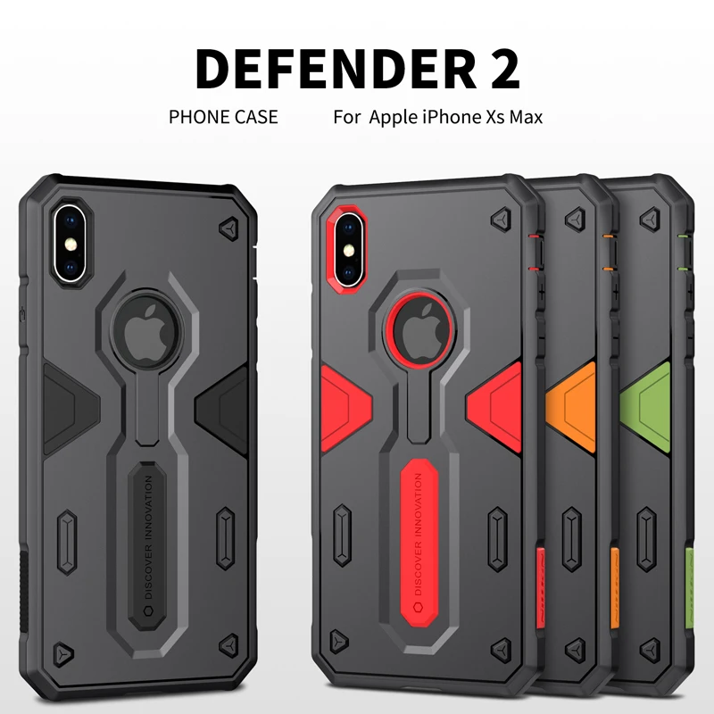 Чехол Nillkin для iPhone xs max защитный чехол ударная гибридная броня жесткий прочный 8/8