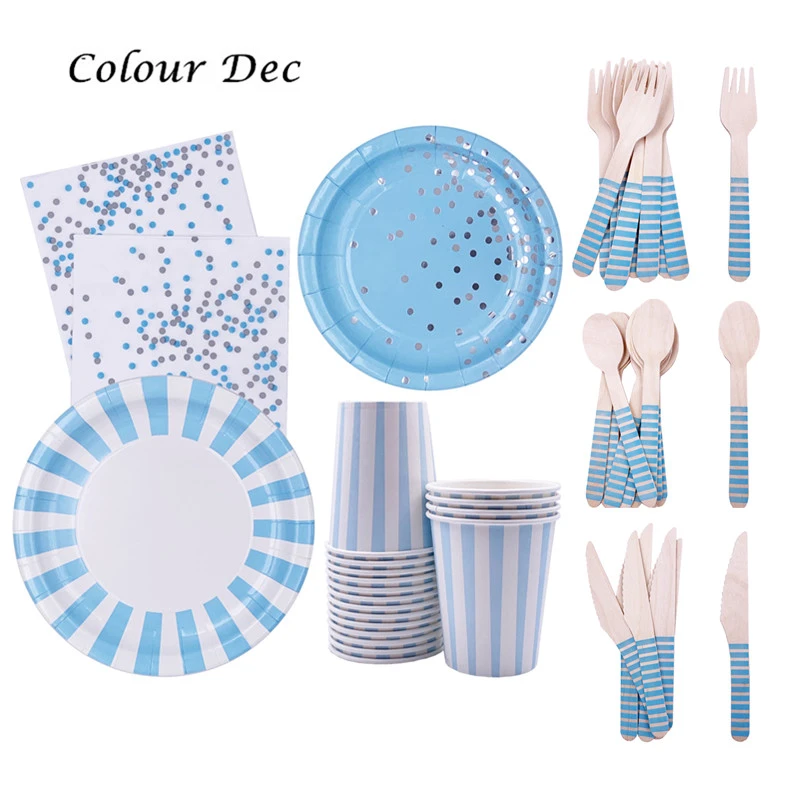 baby boy plate set