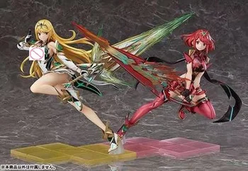 

Japan Anime Homura Hikari Xenoblade 2 Chronicles Game Fate Over Pyra Fighting Ver PVC Action Figure Collection model Toys Doll