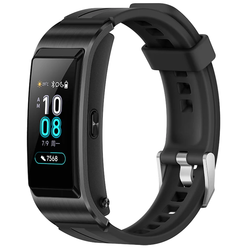 95% New Huawei TalkBand B5 Talk Band Bluetooth Smart Bracelet Wearable Sports Wristbands Touch AMOLED Screen Call Earphone Bands 4