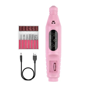 

Electric Nail Drill Acrylic Nail Tools Professional Portable Electric Nail Drill File Kit Pen Shape Finger Toe Nail Care