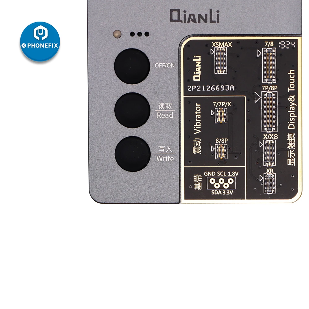 QIANLI iCopy программист для iPhone 7 8 8P X XR XS Max ЖК-экран дисплей светильник сенсор вибратор чип инструмент для восстановления данных