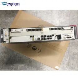 Huawei 19 дюймов GPON OLT MA5608T DC 1 * MPWC силовой Оптический Терминал 1 * MCUD плата управления с 8 портами GPBD C + сервисная плата