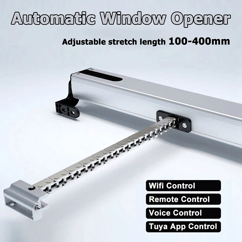 Smart Automatic Electric Window Opener Motor 100400mm Chain Sliding Flat Window Sunroof