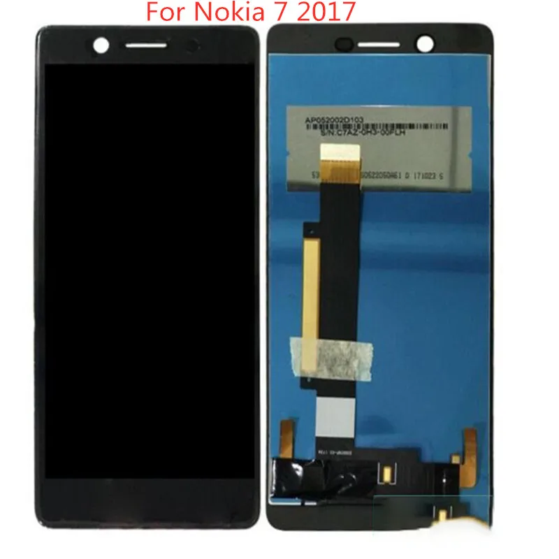OLED-экран для Nokia 7 2017 ЖК-дисплей сенсорный экран стеклянная панель дигитайзер в