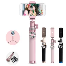 3 в 1 беспроводной Bluetooth селфи палка штатив многофункциональная камера мобильный телефон с дистанционным управлением селфи палка z0802