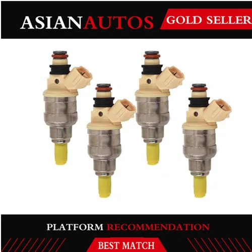 

4x New Upgraded Fuel Injectors For Suzuki Sidekick Tracker X-90 1.6L INP-470