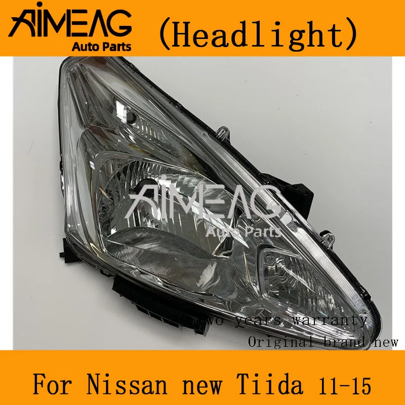 Сделано для Nissan 11-15 Новые Tiida фары полусборки передние фары передние и задние комбинированные фары
