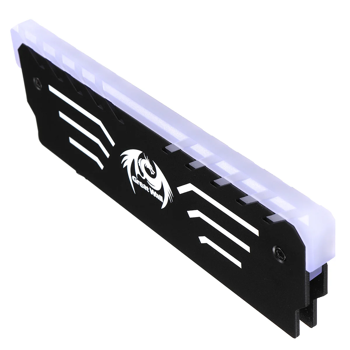 2 шт. 3 pin ram RGB Memory светодиодный светильник 256 цветов алюминиевый кулер с эффектом теплоотвода охлаждение для DIY PC Игры DDR3 DDR4