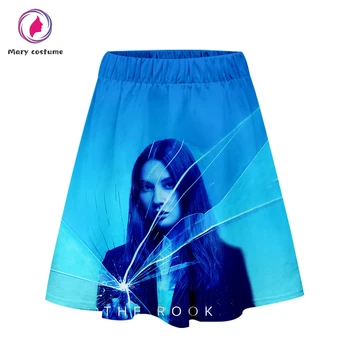 

TV The Rook Women Polyester Beach style Fashion Summer pleated skirt Wind Female Skirts Short Under Bottoms