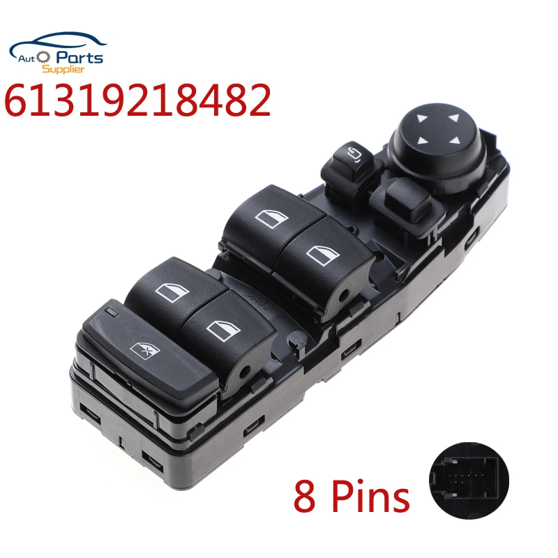 

Новый 61319218482 новый главный выключатель стеклоподъемника 8 контактов для BMW F30 F80 автомобильные аксессуары