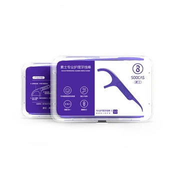 

Original 50pc/box Professional Superfine Dental Floss Ergonomic Design FDA Testing Food Grade For Smart home