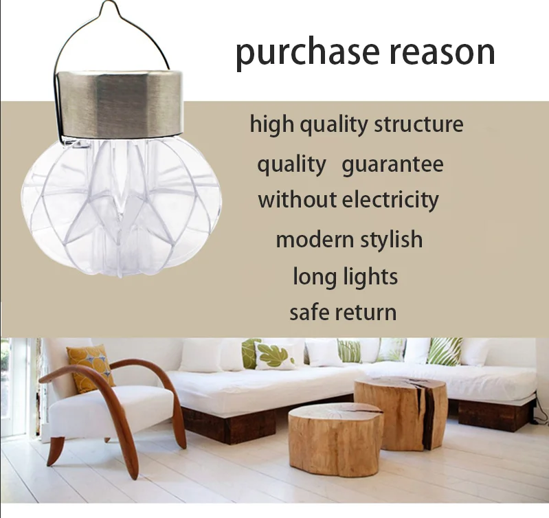 Solar Colorful Hanging Lights LED Light Induction Lawn Garden Lights Daytime Night Illumination Garden Lights
