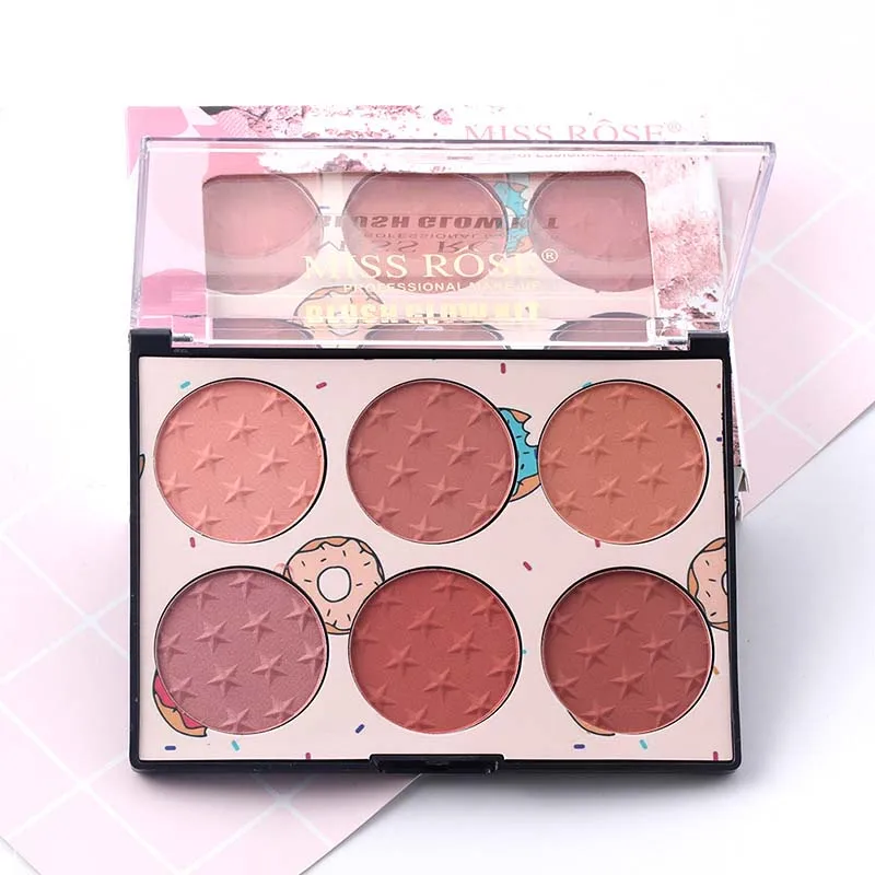 Miss Rose Highlight одна пластина подлинного обнаженного макияжа естественное солнце натуральный стойкий Pro-skin Rouge Макияж Косметика Макияж