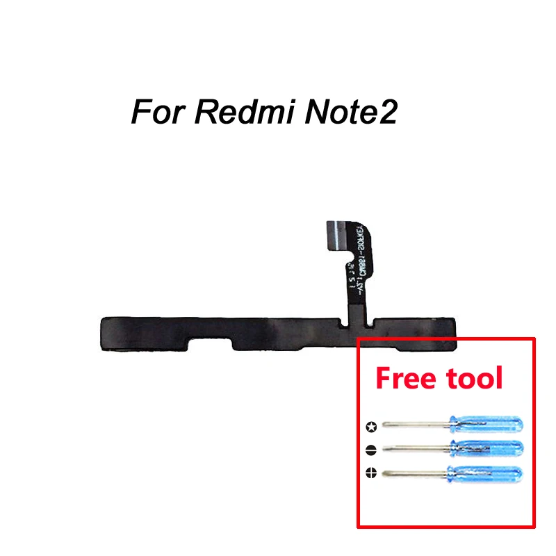 Шлейф кнопки включения и выключения громкости для Redmi Note3G Note4G 3 3S 4 4A 4X 5A Pro Note2