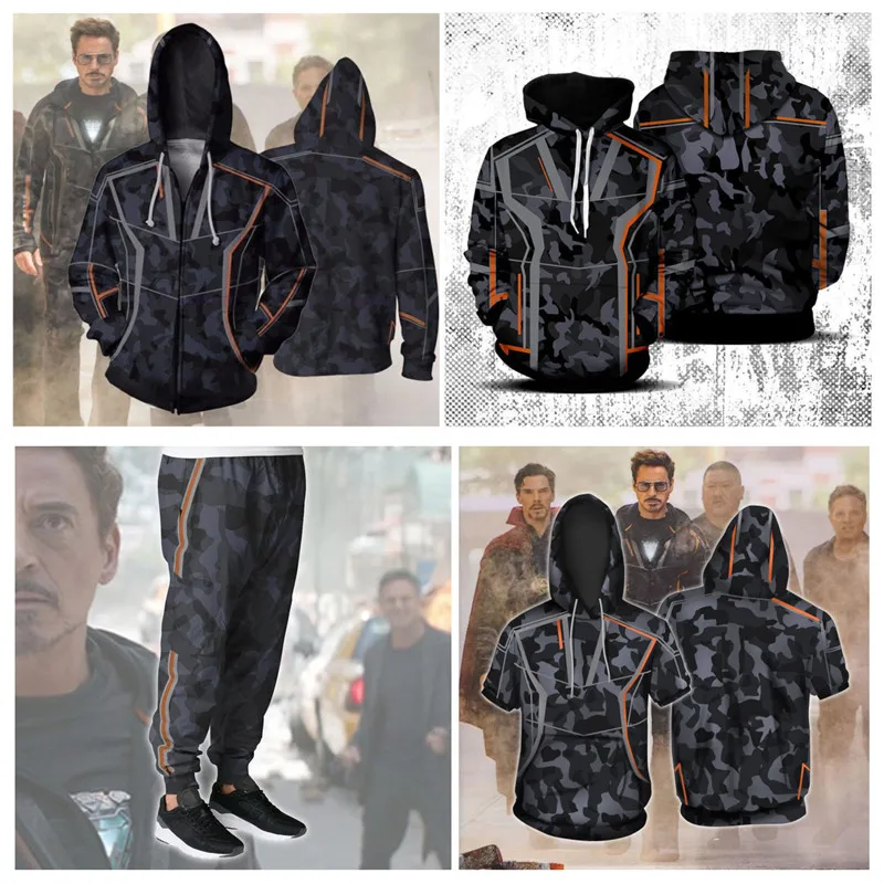 iron man costume hoodie