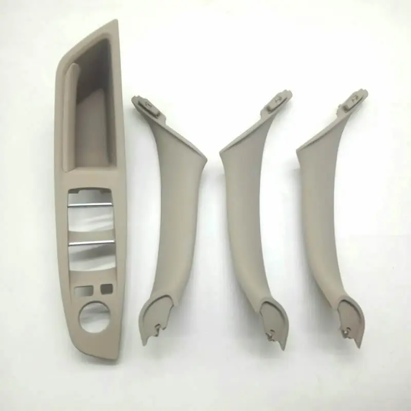 

4PCS Interior Door Handles for BMW F10 F11 F18 520i 525i 5-Series Control Switch Panel Trim Bezel Frame Front Left Rear Right