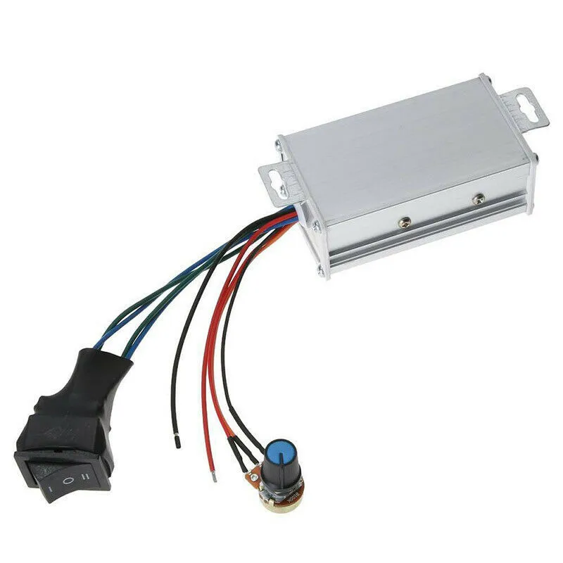 20A ШИМ DC9-60V регулятор скорости двигателя CW CCW Реверсивный 1200 Вт