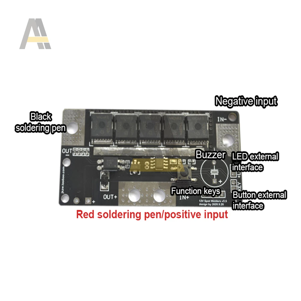 DC 12V 5MOS Spot Welding DIY Portable Battery Energy Storage Spot Motherboard 5 Gear Welding Machine 100-150A Machine Accessorie electronics soldering kit