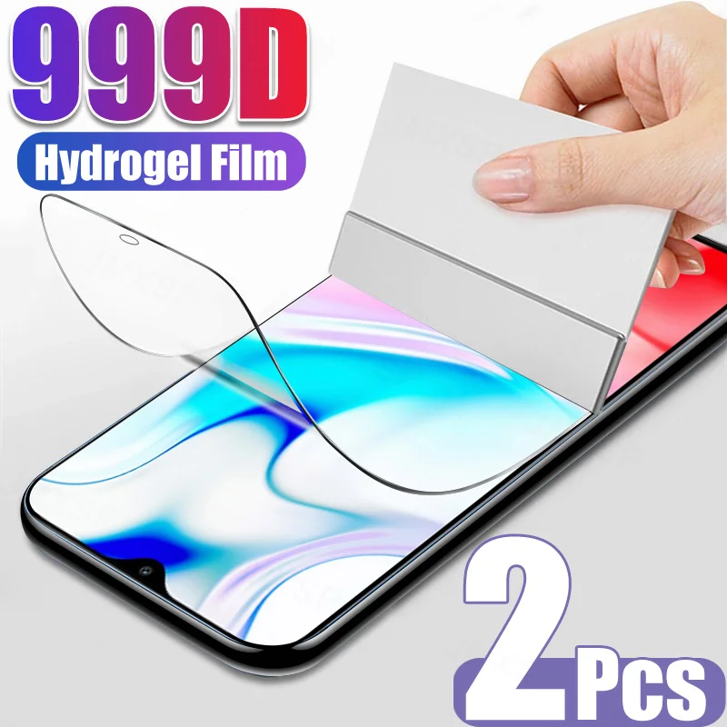 Гидрогелевая пленка для Xiaomi Redmi 8 7 8A 7A 10X K30 Pro K30i K20 защитная экрана Note 8T с полным