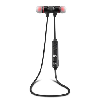

1pc Fashion M9 Bluetooth Headset Wireless In-Ear Noise Reduction Earphone With Micr Sweat Proof Stereo Bluetooth Headset