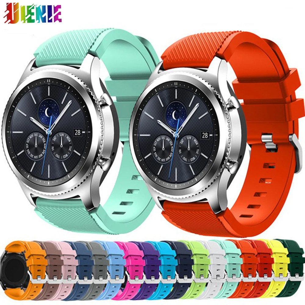 

For Huami Stratos Band Silicone Strap Watch Replacement Bracelet For Xiaomi Amazfit Stratos 2 2S 3 Pace GTR 47mm GTR 2 GTR 3 pro