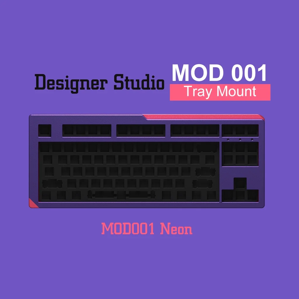 Akko MOD001 CNC Mechanical Keyboard Kit, 80% Form Factor Custom 