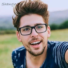 Классические мужские очки с квадратной оправой брендовые дизайнерские модные женские украшения оптические очки прозрачные очки