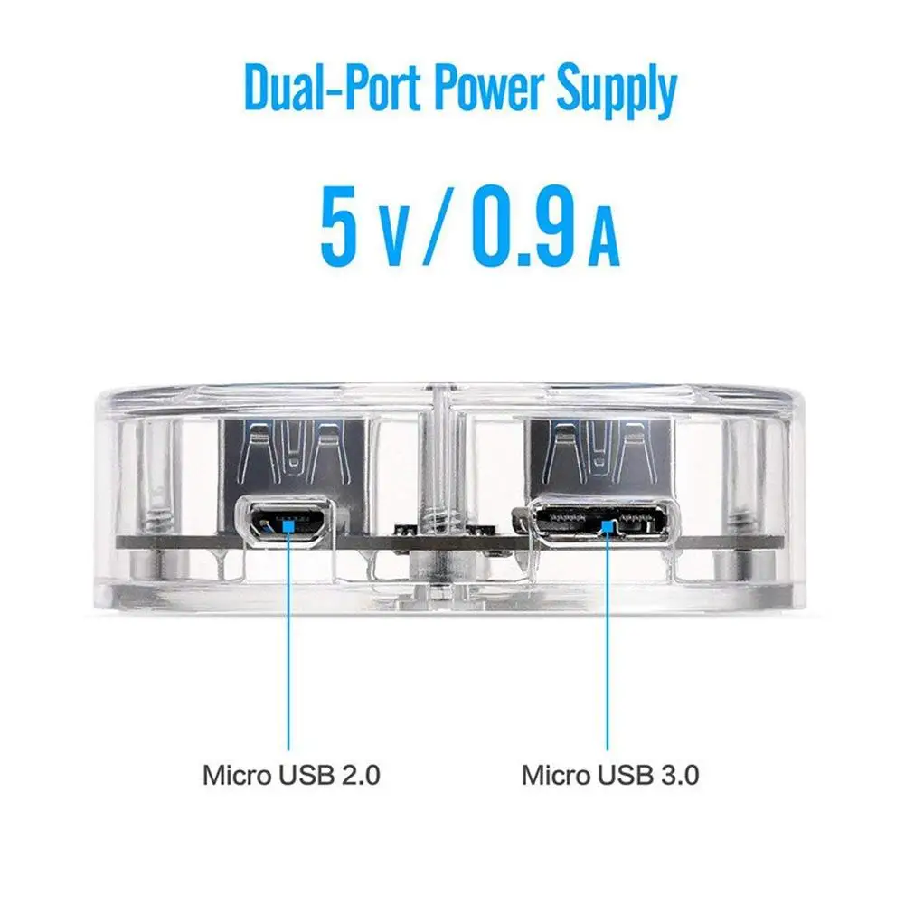 Usb-хаб-4-Порты и разъёмы USB 3,0 концентратор для расширения USB мини Портативный концентратор для Macbook Chromebook R20