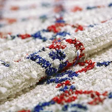 140 см шириной 420 г/м вес трикотажный хлопок полиэстер ткань для осенне-весеннего платья куртка пальто DE1082