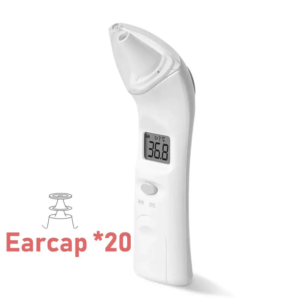 Thermometer Xiaomi Andon Бесконтактный инфракрасный термометр для ребенка 1S итоговый термометр Инфракрасный цифровой ушной термометр - Цвет: Thermometer